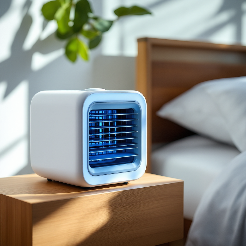 FoxPolar on a nightstand